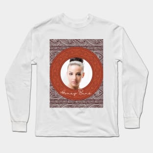 European Hair Bun Long Sleeve T-Shirt